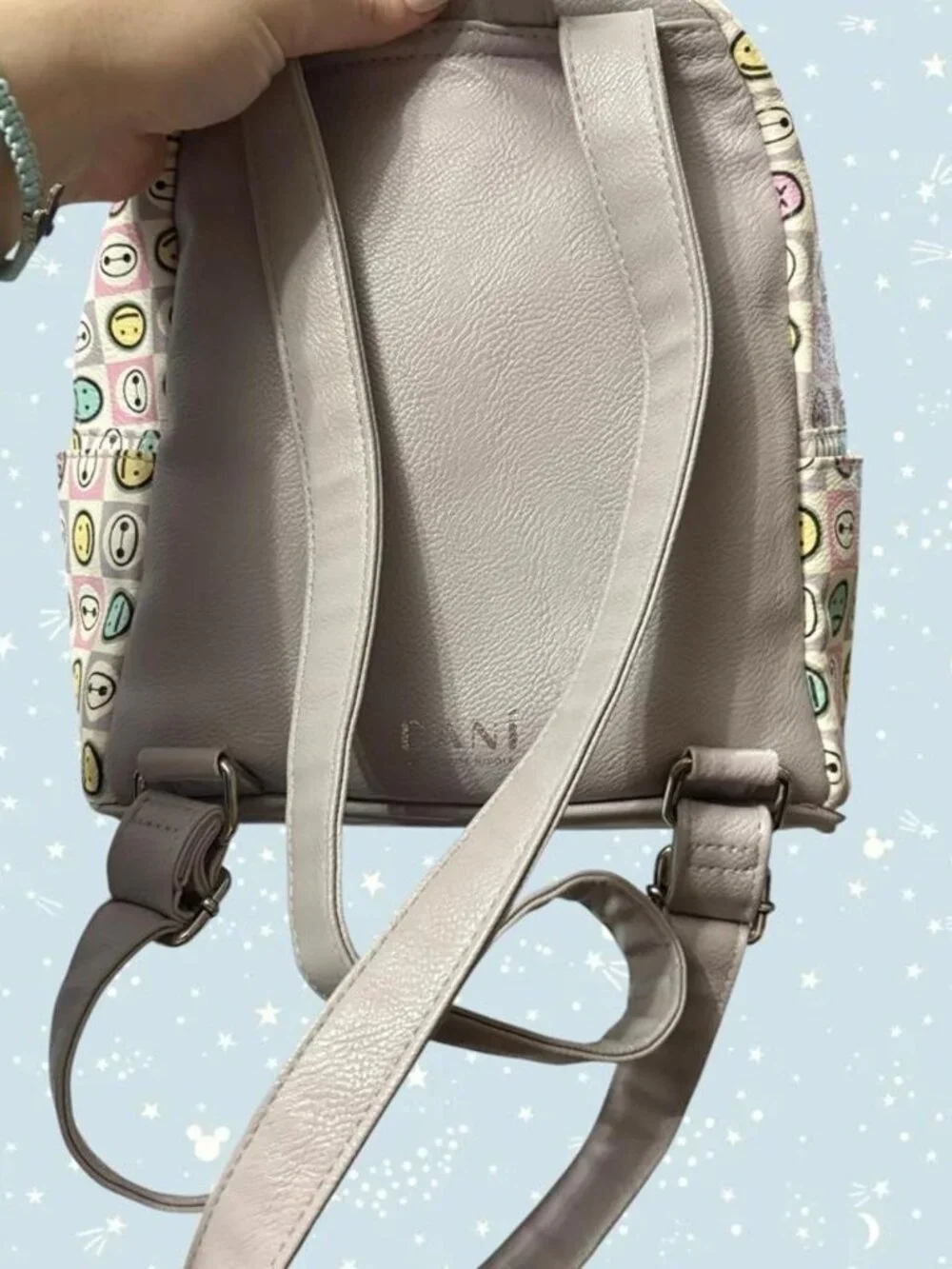 Danielle Nicole Disney Big Hero 6 Baymax pink backpack